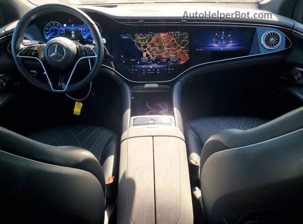 4JGDM4EB9PA014793 2023 MERCEDES-BENZ EQS Blue Dashboard view