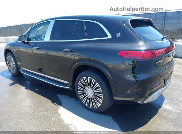 4JGDX5FB5SA039436 2025 MERCEDES-BENZ MAYBACH EQS 680 SUV Black Rear left