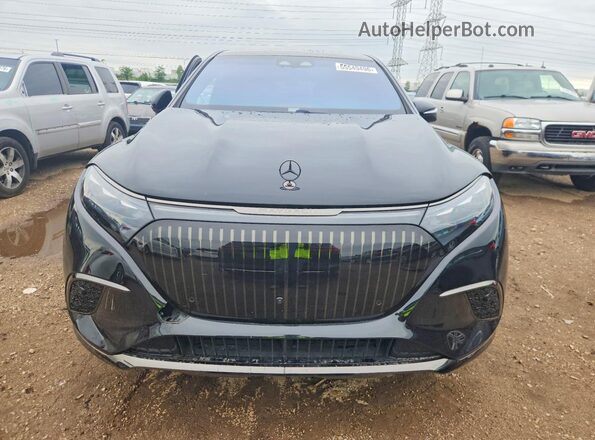 4JGDX5FBXRA036395 2024 MERCEDES-BENZ EQS Черный Вид спереди