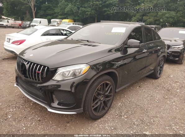 4JGED6EB0GA012558 2016 MERCEDES-BENZ GLE 450 AMG COUPE Черный Передняя левая четверть