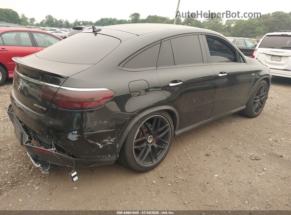 4JGED6EB0GA012558 2016 MERCEDES-BENZ GLE 450 AMG COUPE Черный Задняя правая четверть
