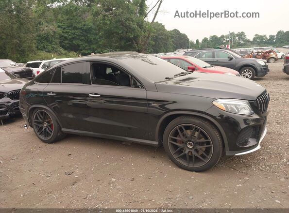 4JGED6EB0GA012558 2016 MERCEDES-BENZ GLE 450 AMG COUPE Черный Вид задней части салона