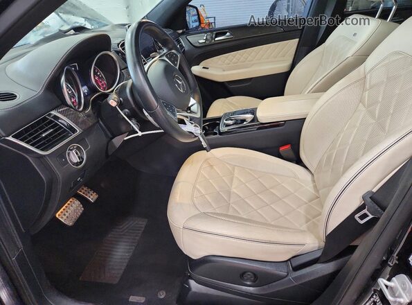 4JGED6EB0GA025858 2016 MERCEDES-BENZ GLE Black წინა სალონის ხედი