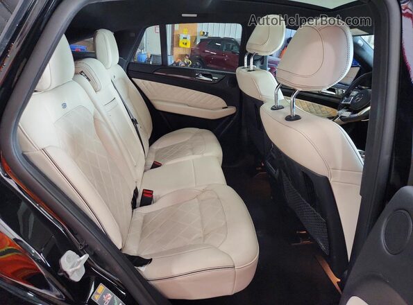 4JGED6EB0GA025858 2016 MERCEDES-BENZ GLE Black უკანა სავარძლების ხედი