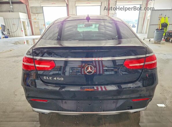 4JGED6EB0GA025858 2016 MERCEDES-BENZ GLE Black უკანა ხედი