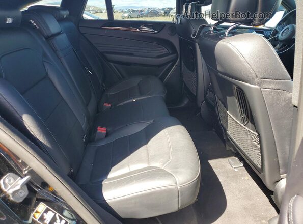 4JGED6EB0JA124073 2018 MERCEDES-BENZ GLE Black Rear seats view
