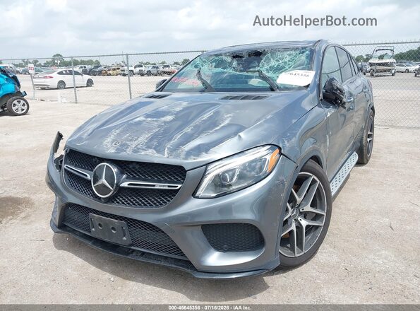 4JGED6EB0KA140890 2019 MERCEDES-BENZ AMG GLE 43 COUPE Серый Передняя левая четверть