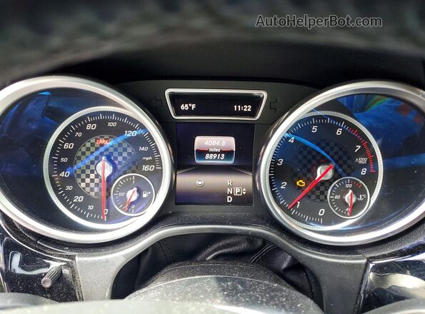 4JGED6EB1GA018532 2016 MERCEDES-BENZ GLE White Սարքավորումների վահանակի տեսք