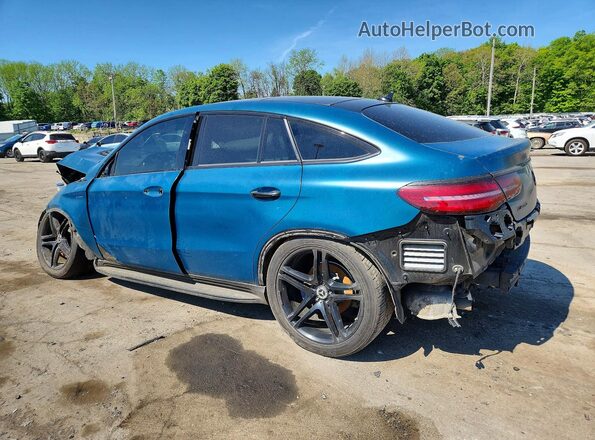 4JGED6EB1KA151414 2019 MERCEDES-BENZ GLE Teal Tył lewy