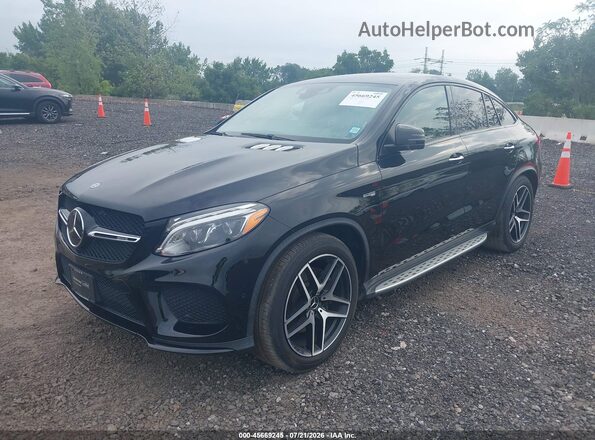 4JGED6EB2KA137215 2019 MERCEDES-BENZ AMG GLE 43 COUPE Black წინა მარცხენა ხედი სამი მეოთხედიდან
