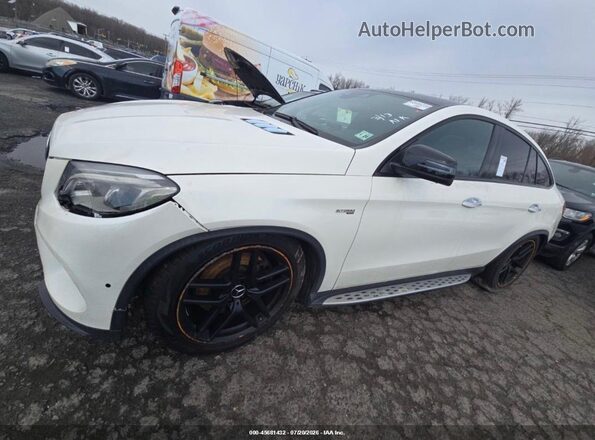 4JGED6EB2KA147842 2019 MERCEDES-BENZ AMG GLE 43 COUPE White წინა მარცხენა ხედი სამი მეოთხედიდან