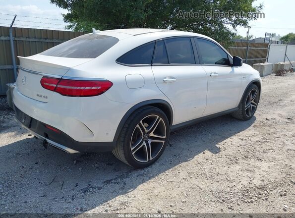 4JGED6EB3HA057706 2017 MERCEDES-BENZ AMG GLE 43 COUPE White უკანა მარჯვენა