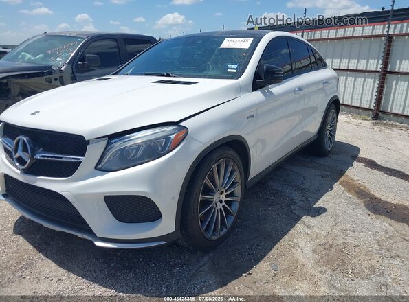 4JGED6EB3HA085196 2017 MERCEDES-BENZ AMG GLE 43 COUPE White Передня ліва чверть