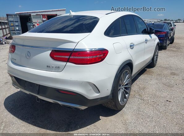 4JGED6EB3HA085196 2017 MERCEDES-BENZ AMG GLE 43 COUPE White Задня права чверть