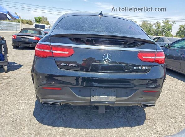 4JGED6EB3KA144920 2019 MERCEDES-BENZ GLE Black Rear view