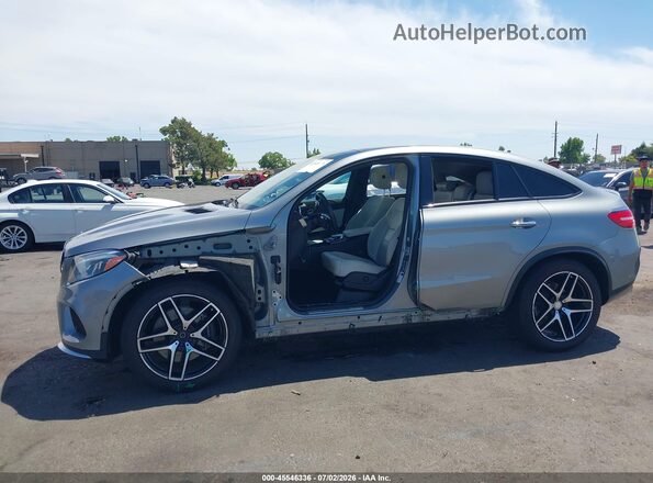 4JGED6EB4GA018394 2016 MERCEDES-BENZ GLE 450 AMG COUPE Gray Vista interior de 360 grados