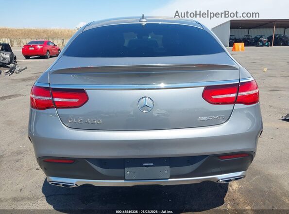 4JGED6EB4GA018394 2016 MERCEDES-BENZ GLE 450 AMG COUPE Gray 