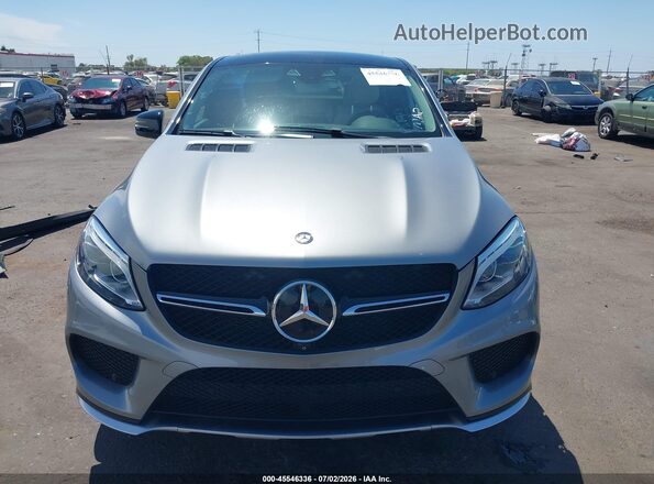 4JGED6EB4GA018394 2016 MERCEDES-BENZ GLE 450 AMG COUPE Gray Vista del cuadro de instrumentos
