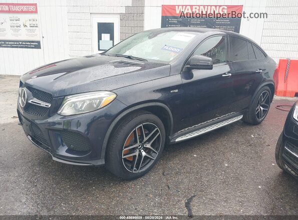 4JGED6EB4JA100973 2018 MERCEDES-BENZ AMG GLE 43 COUPE Black Передня ліва чверть
