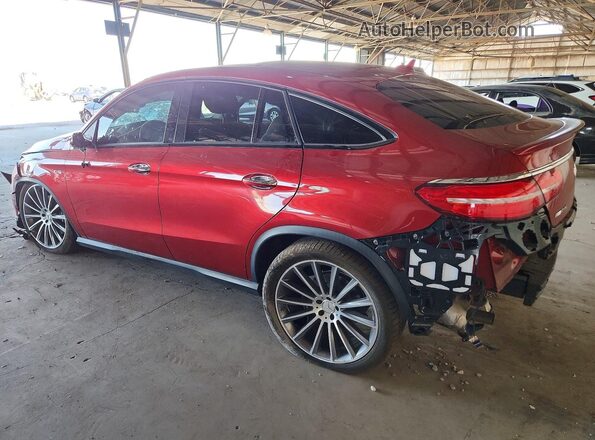 4JGED6EB5HA080131 2017 MERCEDES-BENZ GLE Red Հետևի ձախ