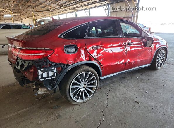 4JGED6EB5HA080131 2017 MERCEDES-BENZ GLE Red Հետևի աջ