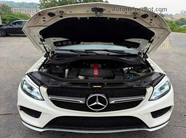 4JGED6EB7GA020124 2016 MERCEDES-BENZ GLE White წინა პანელის ხედი