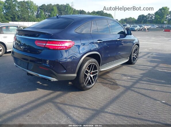 4JGED6EB7GA039501 2016 MERCEDES-BENZ GLE 450 AMG COUPE Blue უკანა მარჯვენა