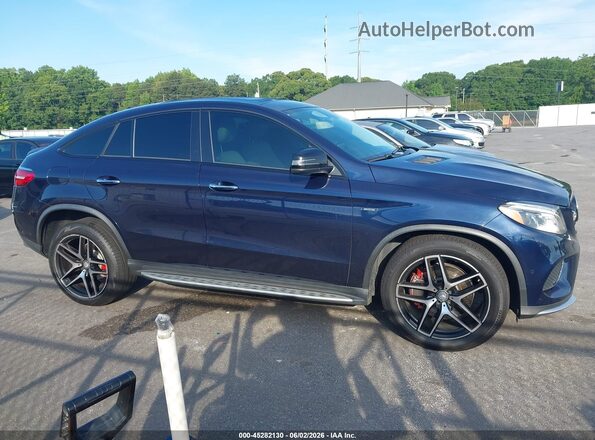 4JGED6EB7GA039501 2016 MERCEDES-BENZ GLE 450 AMG COUPE Blue უკანა სალონის ხედი