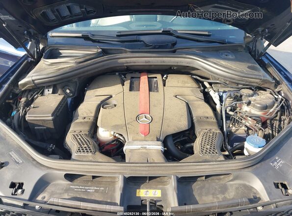 4JGED6EB7GA039501 2016 MERCEDES-BENZ GLE 450 AMG COUPE Blue უკანა ხედი