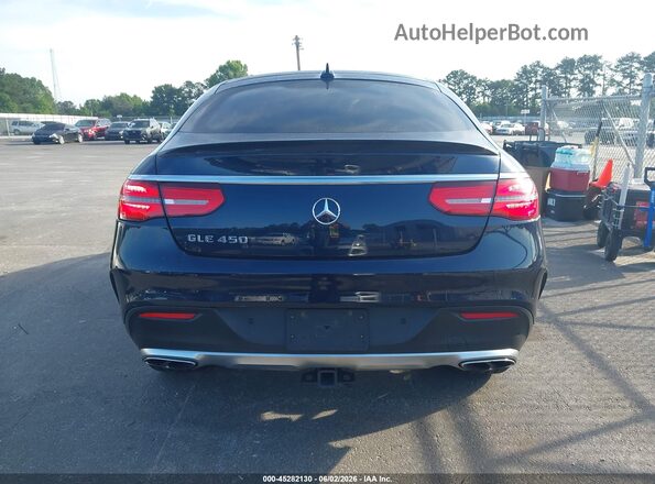 4JGED6EB7GA039501 2016 MERCEDES-BENZ GLE 450 AMG COUPE Blue 