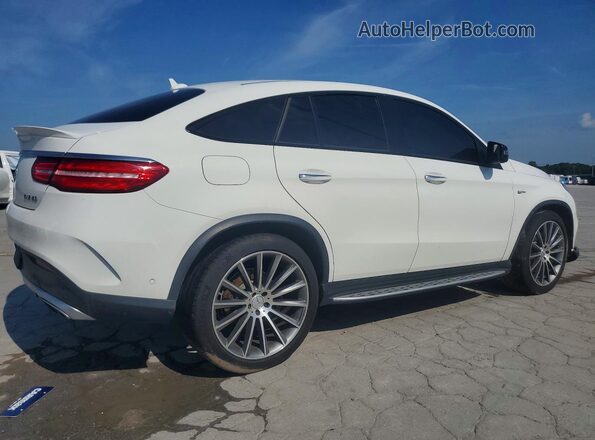 4JGED6EB7HA077392 2017 MERCEDES-BENZ GLE Белый Задняя правая четверть