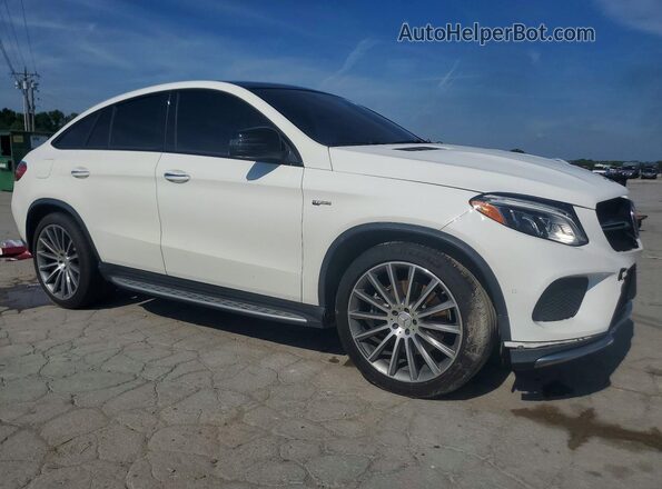 4JGED6EB7HA077392 2017 MERCEDES-BENZ GLE Белый Передняя правая четверть