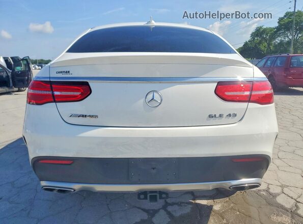 4JGED6EB7HA077392 2017 MERCEDES-BENZ GLE Белый Вид сзади