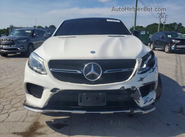 4JGED6EB7HA077392 2017 MERCEDES-BENZ GLE Белый Вид спереди