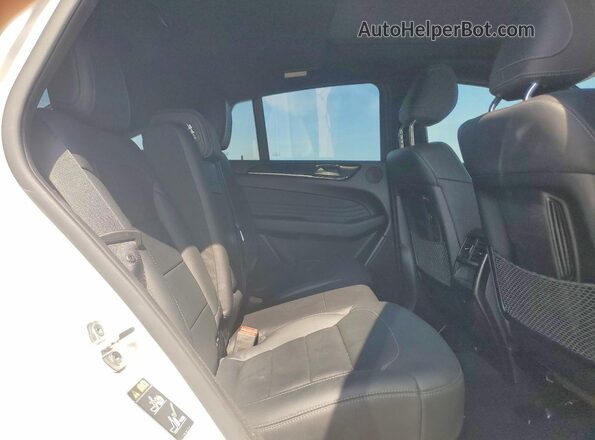 4JGED6EB7HA077392 2017 MERCEDES-BENZ GLE Белый Вид задней части салона
