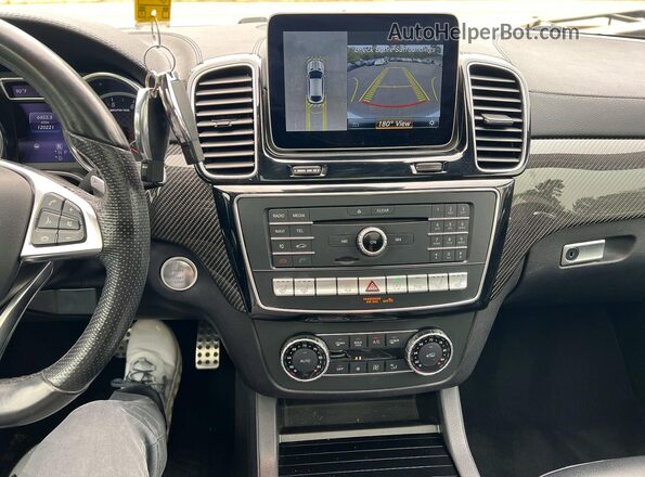 4JGED6EB8KA134545 2019 MERCEDES-BENZ GLE Silver Widok tylnych siedzeń
