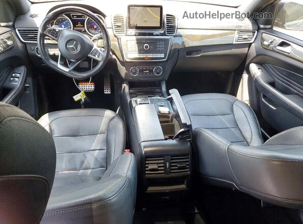 4JGED6EB9GA019394 2016 MERCEDES-BENZ GLE Black Вид панелі приладів
