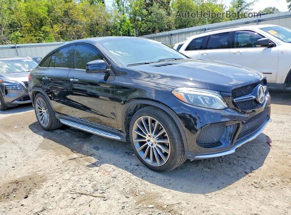 4JGED6EB9GA019394 2016 MERCEDES-BENZ GLE Black Передня права чверть