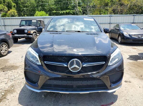4JGED6EB9GA019394 2016 MERCEDES-BENZ GLE Black Вид спереду