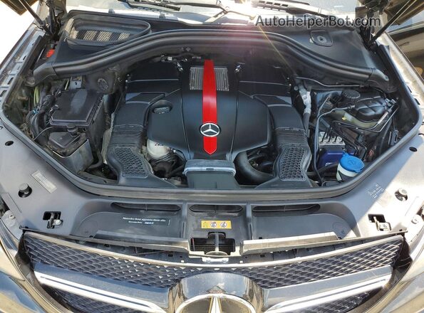 4JGED6EB9GA019394 2016 MERCEDES-BENZ GLE Black Вид підкапотного простору