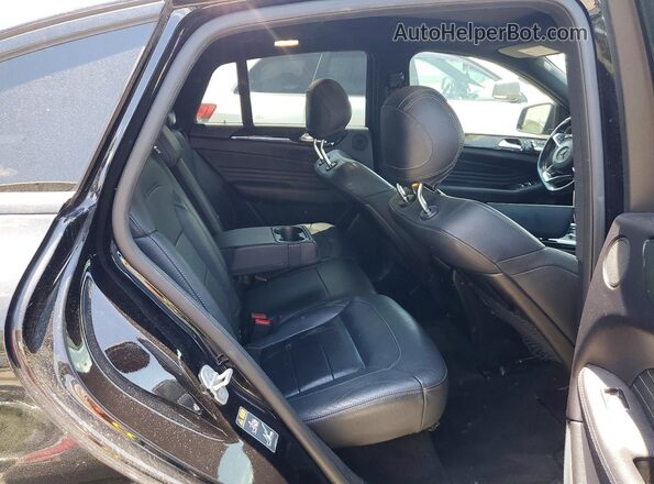4JGED6EB9GA019394 2016 MERCEDES-BENZ GLE Black Вид задньої частини салону