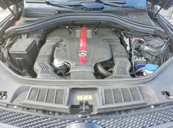 4JGED6EB9HA083498 2017 MERCEDES-BENZ GLE Black Вид підкапотного простору