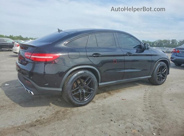 4JGED6EB9HA083498 2017 MERCEDES-BENZ GLE Black Задня права чверть