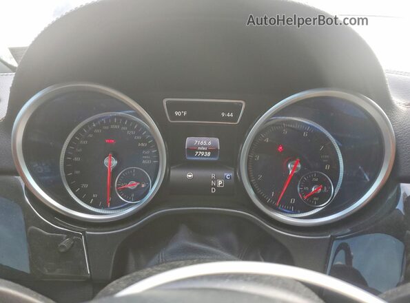 4JGED6EB9HA083498 2017 MERCEDES-BENZ GLE Black Вид щитка приладів