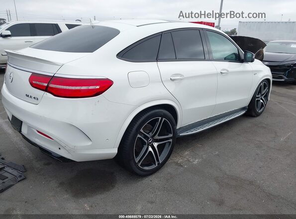 4JGED6EB9KA141472 2019 MERCEDES-BENZ AMG GLE 43 COUPE White Tył prawy