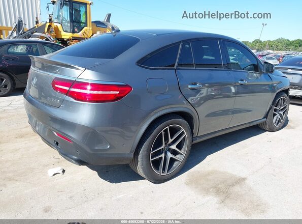 4JGED6EBXJA095634 2018 MERCEDES-BENZ AMG GLE 43 COUPE Silver Tył prawy