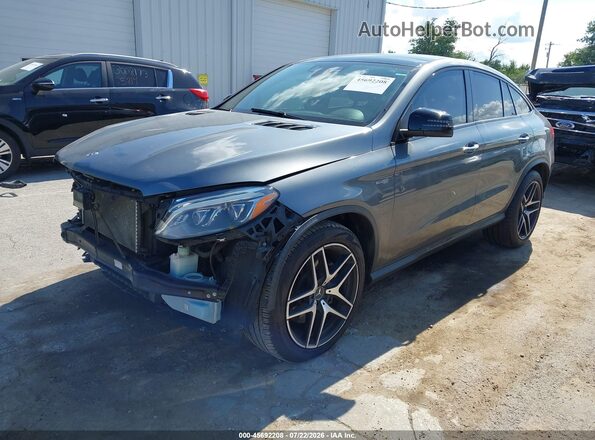 4JGED6EBXJA095634 2018 MERCEDES-BENZ AMG GLE 43 COUPE Silver Przód lewy