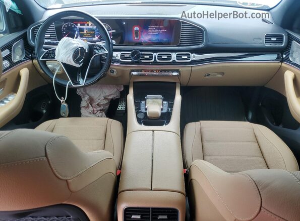 4JGFB4FB2RB027458 2024 MERCEDES-BENZ GLE Blue Dashboard view