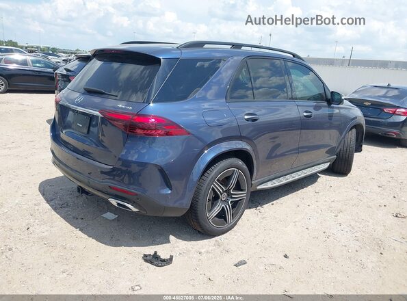 4JGFB4FB5RB115453 2024 MERCEDES-BENZ GLE 350 Синий Задняя правая четверть