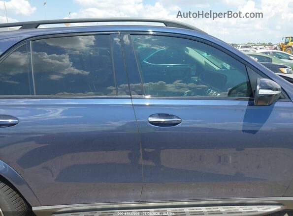 4JGFB4FB5RB115453 2024 MERCEDES-BENZ GLE 350 Синий Панорамный вид салона 360°